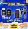 COMBO SMARTWATCH T500 + MORRAL ANTIRROBO